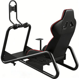Cockpit de simulation de course hydraulique de qualité professionnelle - Durable, couleur personnalisable, logo, emballage en bois, mouvement haute performance - Product Image 3