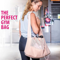 Petit sac de sport étanche pour femme avec compartiment pour bouteille Sac d'accessoires de sport pratique