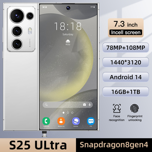 Phiên bản toàn cầu S25 siêu <span class=keywords><strong>Android</strong></span> 14 điện thoại thông minh 7.3 inch 16GB + 1TB Chất lượng cao mở khóa 5G Mạng Deca lõi 108mp siêu - Product Image 3