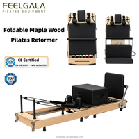 Matériel de yoga et de pilates multifonctionnel, réglable, écologique, portable, durable, personnalisé pour la maison, en érable, pour studio de pilates et bien-être