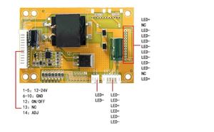 <span class=keywords><strong>CA</strong></span>-399 neue 26-Zoll-50-Zoll-Diode LCD-TV Universal-Konstantstrom-Leistungs modul 200-mA-Eingang Universal-Konstant strom platine - Product Image 2
