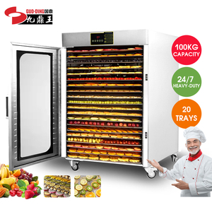 مجفف طعام تجاري بسعة 100 كجم، مجفف فواكه، مجفف لحوم مجففة، مجفف موز، مجفف فطر - Product Image 2