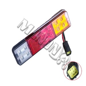Feu arrière Hyster 66012004 multifonction pour chariot élévateur, remplacement en plastique, neuf - Product Image 2