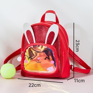 Zaino con luce lampeggiante a LED per bambini a forma di <span class=keywords><strong>bambina</strong></span> carina per viaggi con fodera in poliestere chiusura a cerniera - Product Image 6