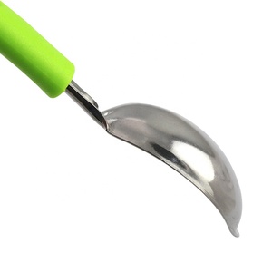 Cuchara de helado de <span class=keywords><strong>Chef</strong></span> con mango, utensilio de cocina prémium para Postres, masa de galletas, <span class=keywords><strong>Gelato</strong></span>, sorbete, Primavera - Product Image 4