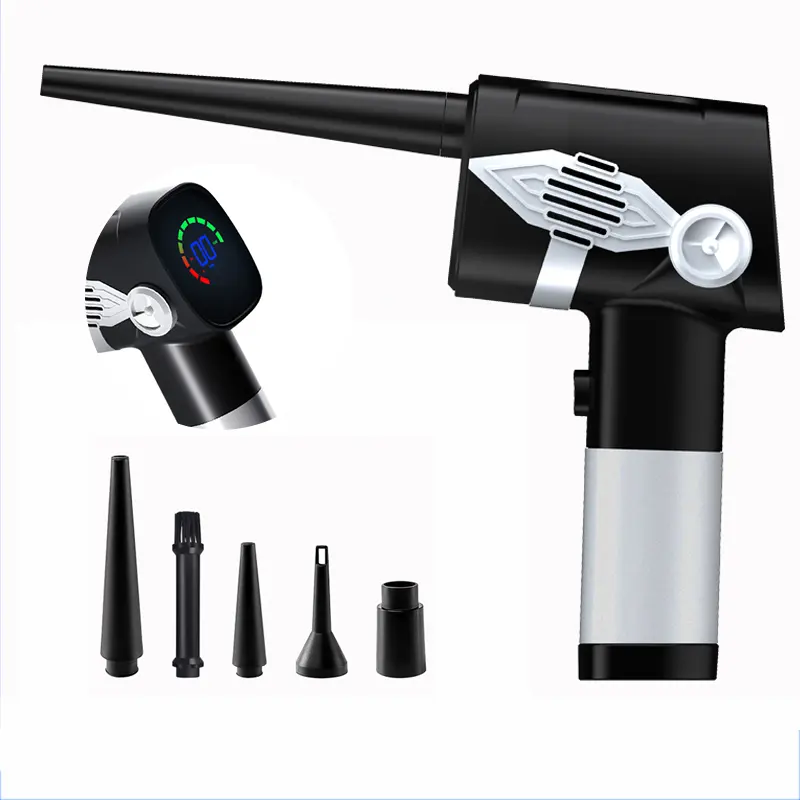 Wireless Rechargeable Cleaner Blower Electric Air Duster Portable Gun Computer Dust Cleaning For Camera