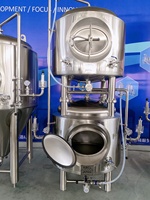Nouvelle Arrivée - Cuve à Bière Verticale Empilable 250L en Acier Inoxydable pour Brasserie Artisanale et Brewpub - Cuve de Brassage Brillante pour Bière Artisanale à Vendre