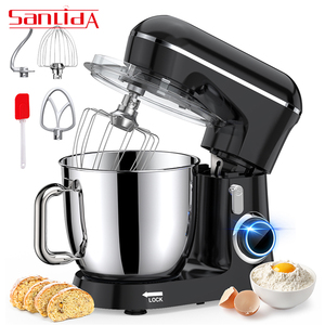 Mélangeur sur socle professionnel 450W 120V appareil ménager pâte gâteau pâtisserie <span class=keywords><strong>Robot</strong></span> avec bol mélangeur Source électrique - Product Image 1