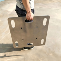 Foresight-placas Base de armazón de aluminio para perno/armazón de espiga