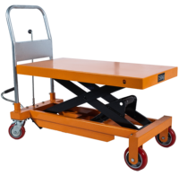Chariot élévateur hydraulique manuel durable avec options de couleur personnalisées-Idéal pour une utilisation à long terme en entrepôt