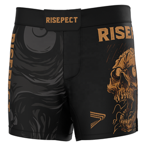 Men's No <strong>Gi</strong> Grappling Shorts High Performance Fighting Gear Straight Cut 4 Way Stretch Lightweight for Intense Drilling - Product Image 1