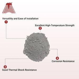 Fengshuo Semen Refraktori Aluminium Tinggi yang Dapat Dibentuk 1400-1700C untuk Besi Tempa - Product Image 4
