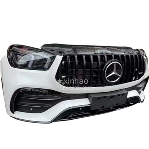 Adecuado para la parte frontal del <span class=keywords><strong>Mercedes</strong></span> Benz <span class=keywords><strong>GLE</strong></span> 450, la boca frontal, el parachoques delantero, los faros delanteros, piezas desmontadas de segunda mano. - Product Image 3