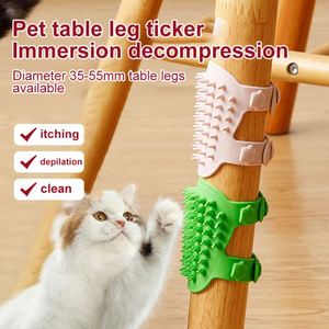 Hot Selling Cat and <b>Dog</b> <b>Brush</b> Silicone Cat Pet Corner Scratching Beauty Massage Comb Pet Scratching Face Pet Massage <b>Brush</b> - Product Image 3