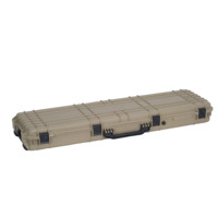 Boîte à outils professionnelle personnalisée en plastique rigide HDPE, étanche IP68, anti-poussière, avec mousse, robuste et légère, avec boucle