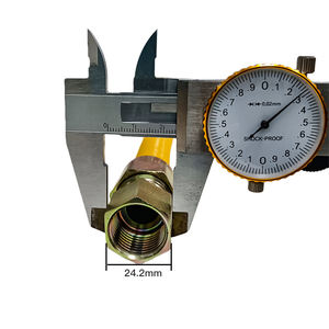 Tuyau de cuisinière à gaz <span class=keywords><strong>flexible</strong></span> en acier inoxydable, anti-explosion, résistant à la corrosion, personnalisable - Product Image 3