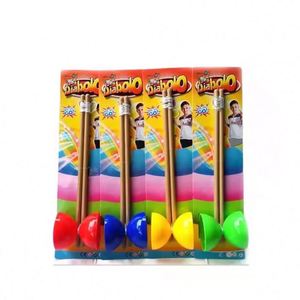 Jouets Diabolo en bois de bambou pour les sports de plein air des enfants - Product Image 1