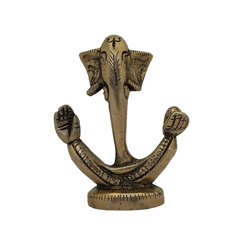Ganesha Idol-estatua de árbol de la casa, estatua de decoración del templo indio, Lord Shri Ganesha
