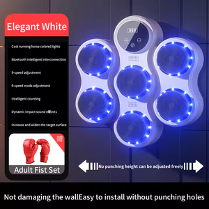 Máquina de Boxeo Musical Electrónica con Objetivo, Juguete de Sanda para el Hogar, Máquina de Boxeo de Pared con Respuesta para Adultos, con Material Plástico para Niños - Product Image 6