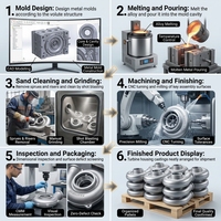 Services de moulage expérimentés de Chine Production de masse de pièces moulées sous pression en aluminium