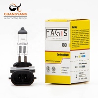 Luz halógena para coche del fabricante 881 H27W/2 12V 27W bombilla halógena automática blanca cálida