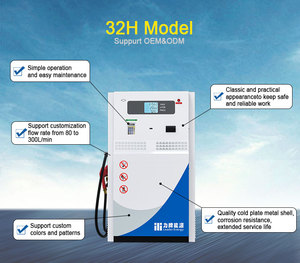 Equipo de Servicio para Gasolineras Directo de Fábrica Leader Energy, Bomba de Combustible <span class=keywords><strong>Tokheim</strong></span>/Tatsuno de 1 Boquilla, Alta Precisión 0.25%, 750W - Product Image 6