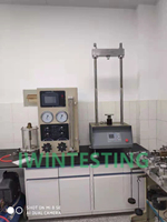 Machine d'essai triaxiale du sol, équipement de test de laboratoire du sol