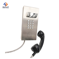 Prix d'usine Vente en gros Téléphone GSM ATM Téléphones blindés VoIP pour détenus Téléphone Android industriel public pour campus