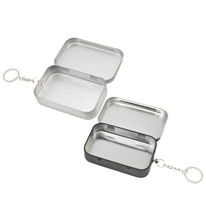 Tùy chỉnh in ấn tinplate <span class=keywords><strong>CD</strong></span> <span class=keywords><strong>DVD</strong></span> Flash Disk Tai nghe <span class=keywords><strong>tin</strong></span> Hộp Quà Tặng hiển thị phẳng bản lề <span class=keywords><strong>tin</strong></span> trường hợp với vòng chìa khóa cho Băng Ghi - Product Image 1