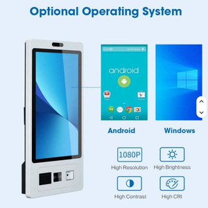 <span class=keywords><strong>Terminal</strong></span> de paiement interactif capacitif à 10 points TouchWo Restaurant avec SDK pour borne de commande automatique en libre-service - Product Image 2