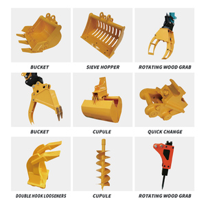 Mini Graafmachines Met Giek Swing 1.6 Ton 1.8 Ton 2ton Digger Cabine Epa Euro 5 Standaard Digger Minigraafmachine Prijzen Super Korting - Product Image 4
