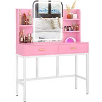 Offre Spéciale : Coiffeuse avec Miroir Lumineux et Table de Maquillage pour Grossistes
