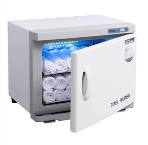 Gabinete de desinfección y calentamiento de toallas húmedas con vapor de alta temperatura para salón de belleza, máquina de toallas calientes de tamaño pequeño - Product Image 1