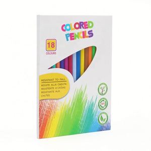 Juego de Lápices de Colores de Madera con Patrón Hexagonal de 24 Colores, Certificado EN71, Afilados, para Uso Escolar Infantil, Precio Económico, Promoción - Product Image 3