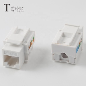 TOM-KJ-2 CAT5E/<span class=keywords><strong>CAT6</strong></span> UTP Mạng Module RJ45 <span class=keywords><strong>Keystone</strong></span> <span class=keywords><strong>Jack</strong></span> Đấm Xuống 90 Độ UTP <span class=keywords><strong>Cat6</strong></span> <span class=keywords><strong>Keystone</strong></span> <span class=keywords><strong>Jack</strong></span> - Product Image 5
