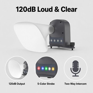 Megáfono para Dron JZ H1G, Altavoz de 120dB con Luz Estroboscópica RGB, Intercomunicador Bidireccional para <span class=keywords><strong>DJI</strong></span> <span class=keywords><strong>Matrice</strong></span> 4E/4T <span class=keywords><strong>Mavic</strong></span> 3E/3T - Product Image 4