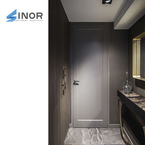 Stock Puerta Porta Minimalista De Madera Puerta Interior Moderno De Madera Hecho China - Product Image 3