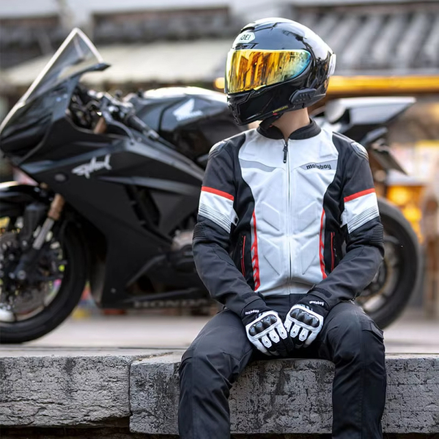 Protective Summer Breathable Quick Dry Full Sleeve Abrasion-resistant Oxford Men's Motorcycle Jackets CE Approved Armor Safety