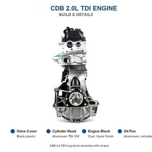 Bloque de <span class=keywords><strong>Motor</strong></span> Diésel Turboalimentado CKU CDB CDC <span class=keywords><strong>2</strong></span>.0 <span class=keywords><strong>TDI</strong></span> para <span class=keywords><strong>VW</strong></span> Amarok Crafter 1968cc DOHC 16 Válvulas - Product Image 2