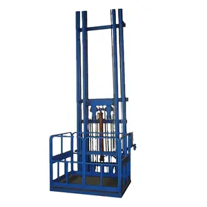 Промышленный склад гидравлический вертикальный направляющий грузовой лифт китайский производитель котировки большой Электрический Лифт Facto