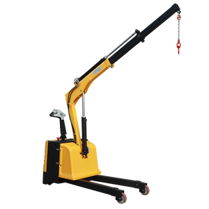 लिफ्ट उपकरण के लिए 1 टन 2 टन पोर्टेबल बैटरी ट्रॉली इलेक्ट्रिक मिनी क्रेन फर्श क्रेन - Product Image 1