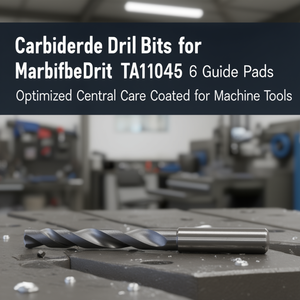 Foret en carbure haute performance TA1046 à 6 plaquettes de guidage, noyau central optimisé et revêtu pour machines-outils - Product Image 3