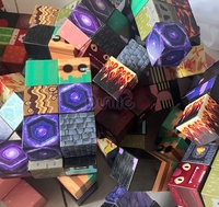 Ensemble de jouets de construction magnétiques éducatifs pour enfants personnalisés, compatibles avec les tuiles magnétiques Mine Crafe