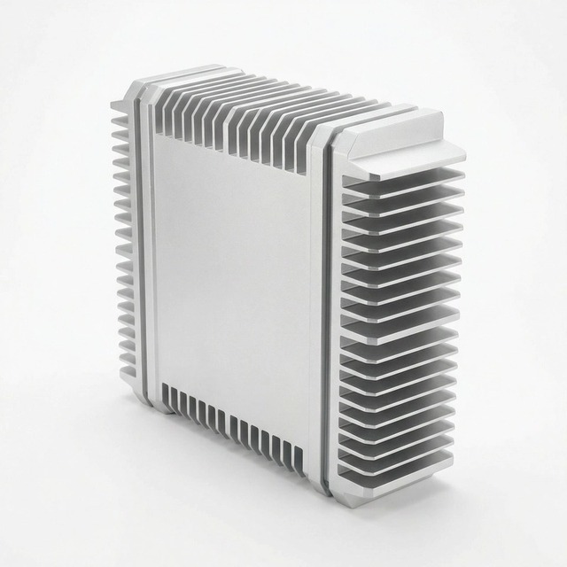 Rugged Fanless Industrial PC (IPC) Case Aluminum Extrusion