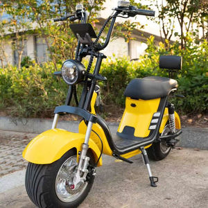 브라질 할리 스타일 1500W 고속 도시용 팻 타이어 전기 자전거 60V 20Ah 리튬 스마트 전자 브러시리스 모터 바이크 - Product Image 1