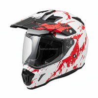 Casque de moto tout-terrain en ABS, certifié DOT/3C, léger, best-seller, pour la conduite en ville
