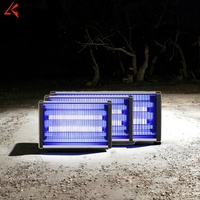 Usine Prix 4W 6W 8W 10W Portable UV Lumière LED Électrique Bug Zapper Mosquito Killer Lampe pour Camping En Plein Air Intérieur