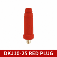 Connecteur rapide pour machine à souder Dkj25-35-50-70, connecteur de câble de tête de soudage européen carré tout en cuivre à branchement rapide
