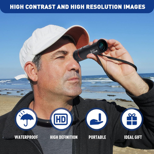 Bán nóng cầm tay di động một Mắt kính viễn vọng quang học công suất cao tầm xa bỏ túi một mắt du lịch kính viễn vọng nhỏ - Product Image 3