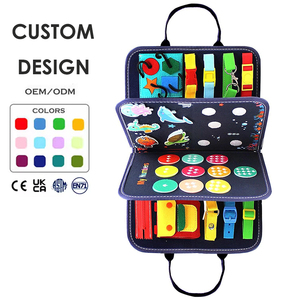 Jouets et <span class=keywords><strong>activités</strong></span> éducatives <span class=keywords><strong>pour</strong></span> enfants d'âge préscolaire Konig Kids, livre d'<span class=keywords><strong>activités</strong></span> <span class=keywords><strong>en</strong></span> feutre, jouets éducatifs Montessori <span class=keywords><strong>pour</strong></span> l'apprentissage des enfants - Product Image 1